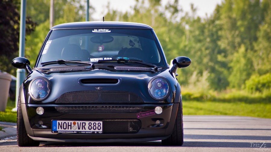 Mini Cooper S roues Rotiform BLQ R17 8J ET30 205/40