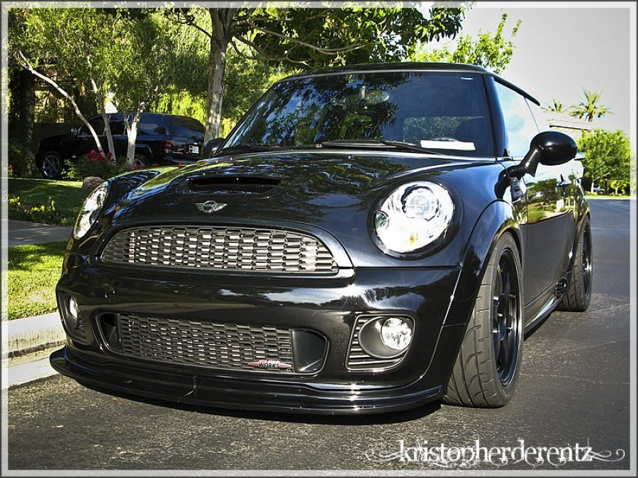 Mini Cooper S roues Rays Volk Racing TE37 R17 7.5J ET40 225/45
