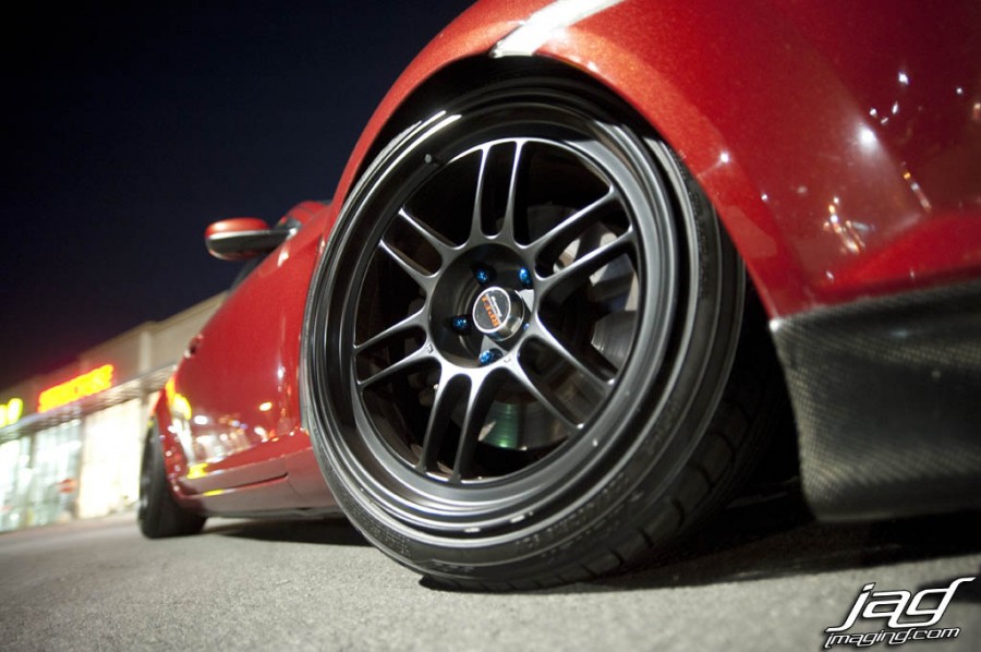 Mazda RX-8 roues Enkei RPF1 R18 9.5J ET15 225/40 10.5J 245/40