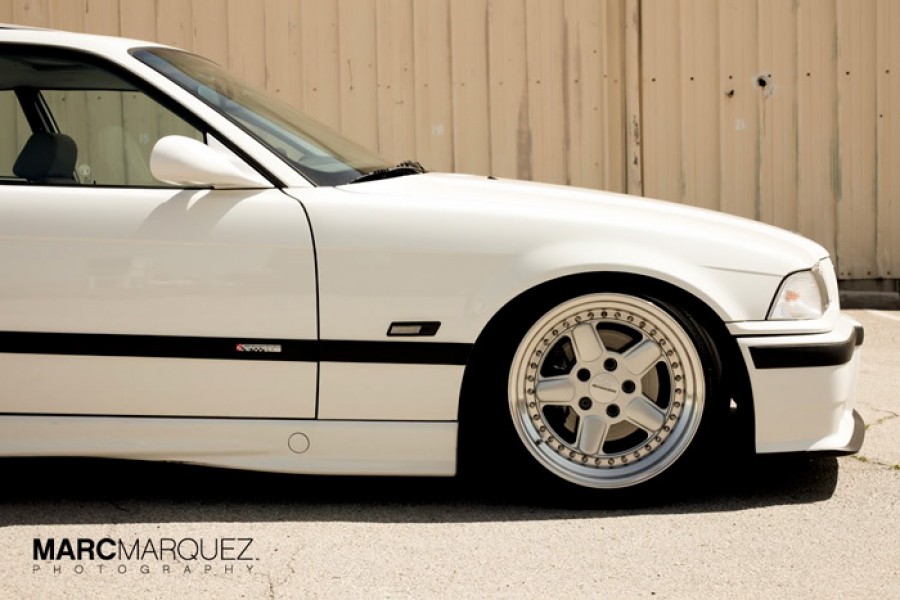 BMW 3 series E36 roues AC Schnitzer Type 1 R17 8.5J ET13 9.5J ET21 328i Coupe 