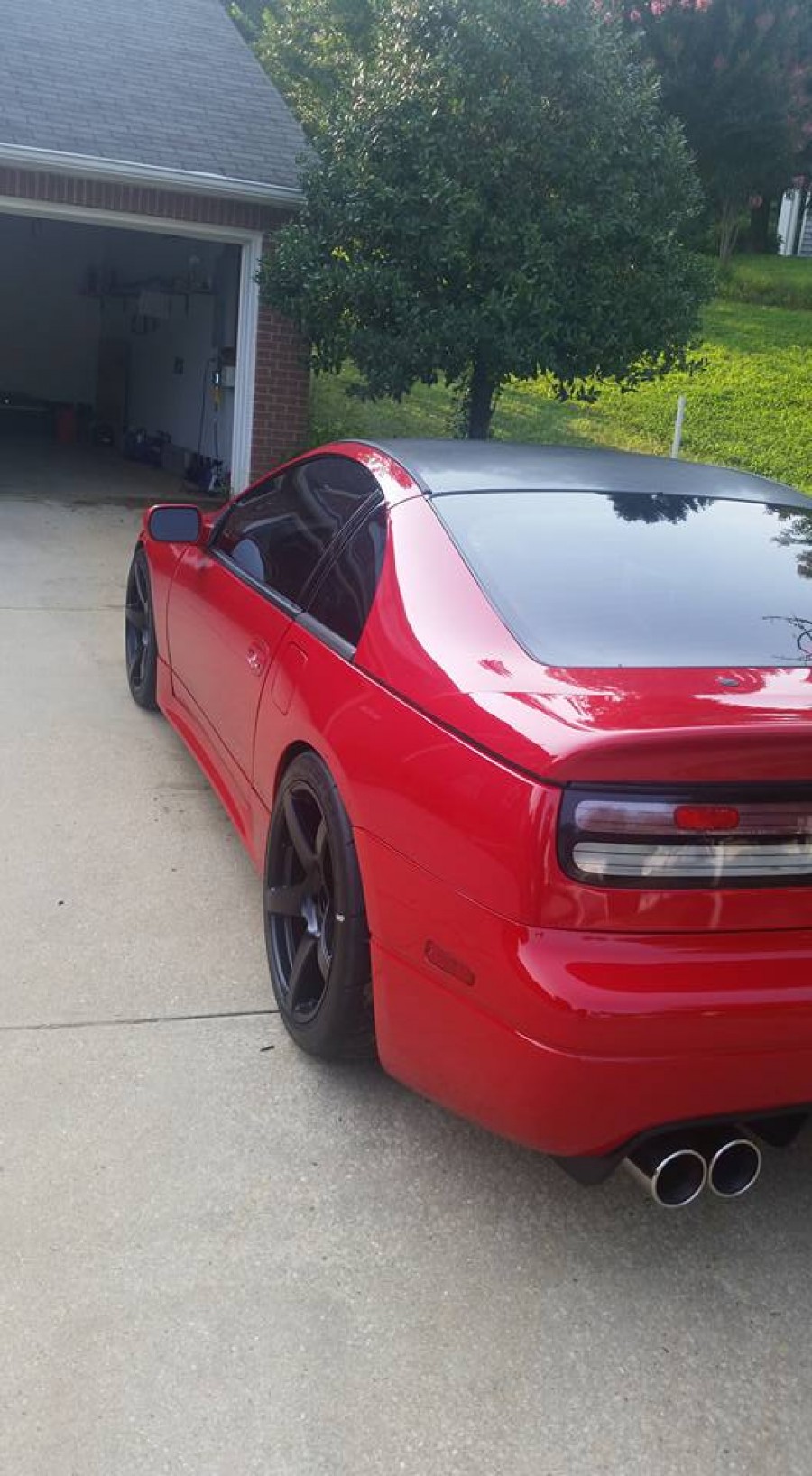 Nissan 300ZX roues Forgestar CF5 R18 10J ET30 255/35 11J ET42 275/35