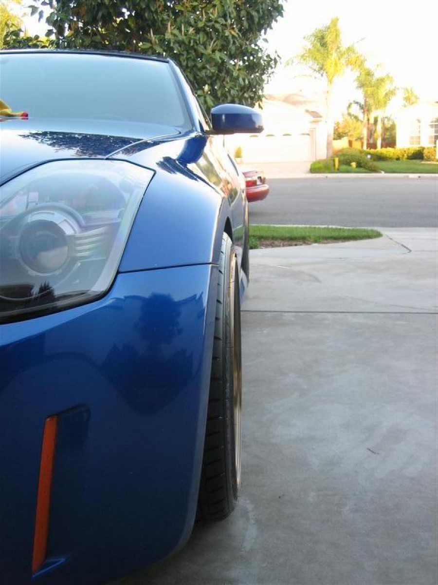 Nissan 350Z roues Rays Volk Racing TE37 R18 9.5J ET12 245/35 R19 10.5J ET15 275/35