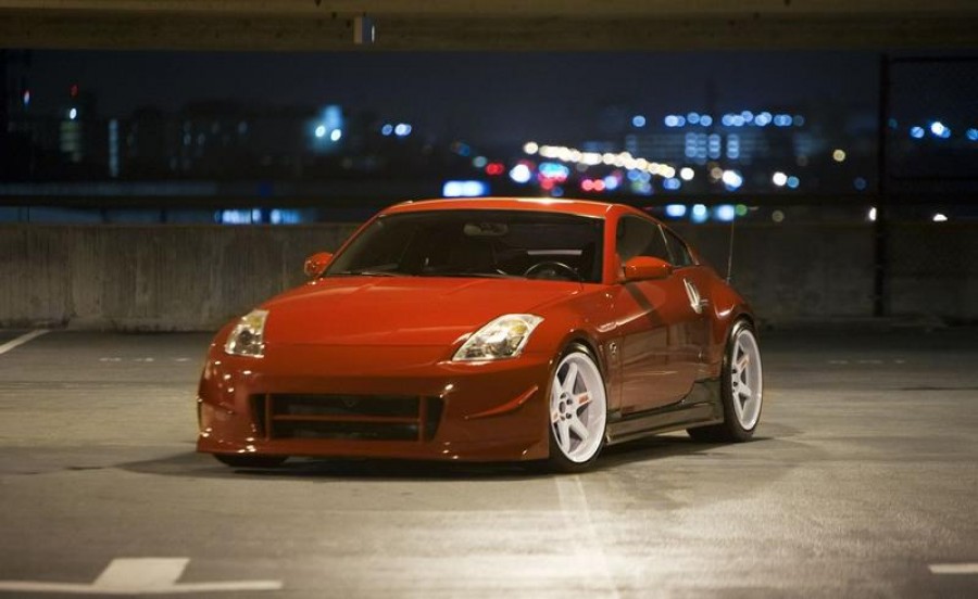 Nissan 350Z roues Rays Volk Racing TE37 R19 9.5J ET12 245/35 10.5J ET22 275/35