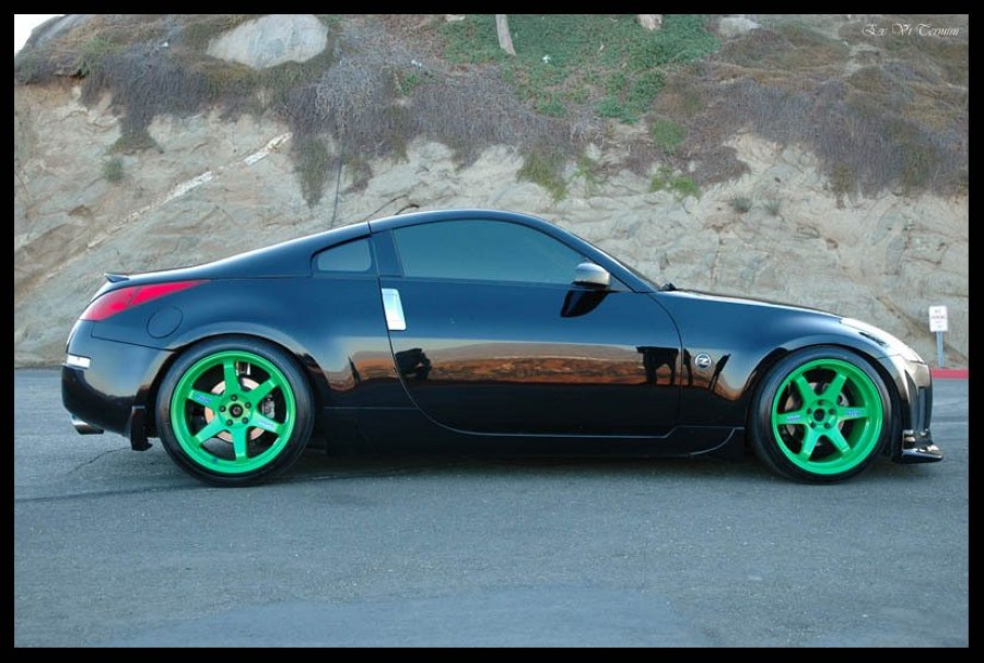 Nissan 350Z roues Rays Volk Racing TE37 R19 9.5J ET12 245/35 10.5J 275/35