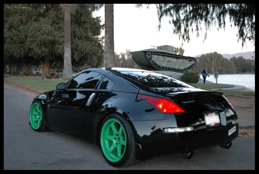 Nissan 350Z roues Rays Volk Racing TE37 R19 9.5J ET12 245/35 10.5J 275/35