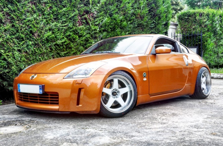 Nissan 350Z roues Rota GTR-D R18 10J ET12 235/40 12J 275/35