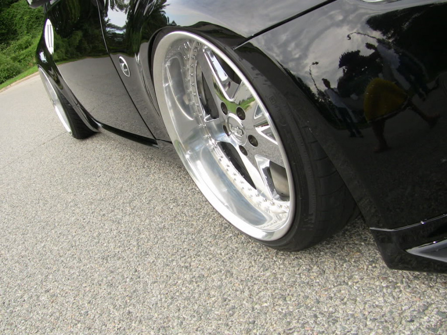 Nissan 350Z roues Work Equip 05 R19 10J ET20 235/35 11J ET-5 255/35