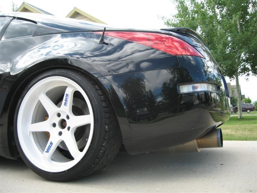 Nissan 350Z roues Rays Volk Racing TE37 R19 9.5J ET12 265/30 10.5J 275/30