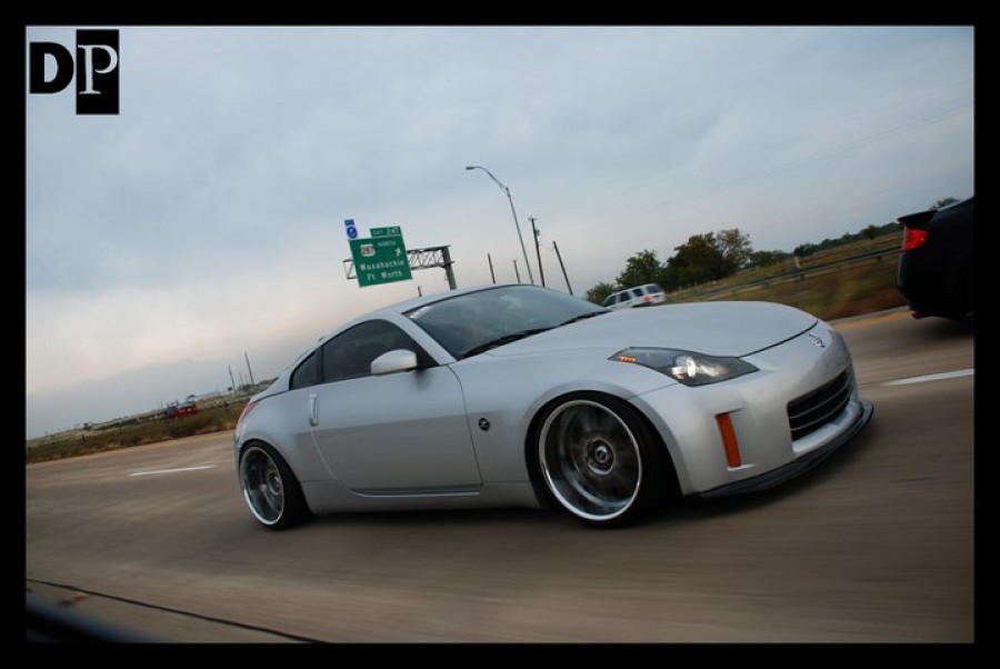 Nissan 350Z roues Weds Sport Bvillen R19 10J ET-4 235/35 ET-16