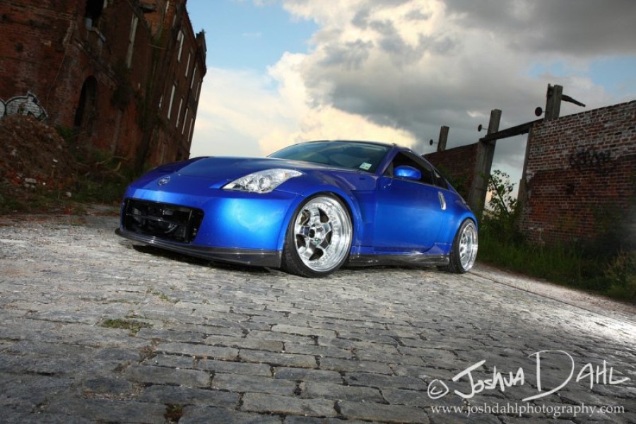 Nissan 350Z roues Work Meister S1 3P R19 11J ET5 265/30 12J ET12 285/30