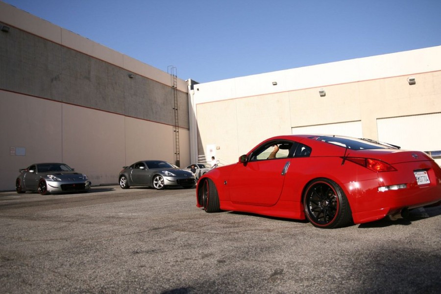 Nissan 350Z roues Rays Volk Racing CE28N R19 9.5J ET21 245/35 10.5J 275/30