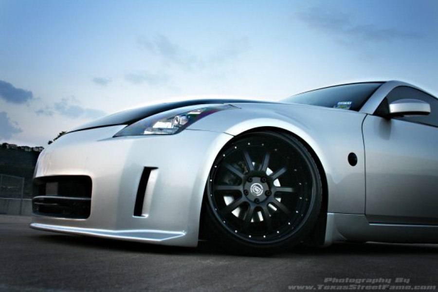 Nissan 350Z roues DPE ST10 R19 10J 225/35 11J 245/35