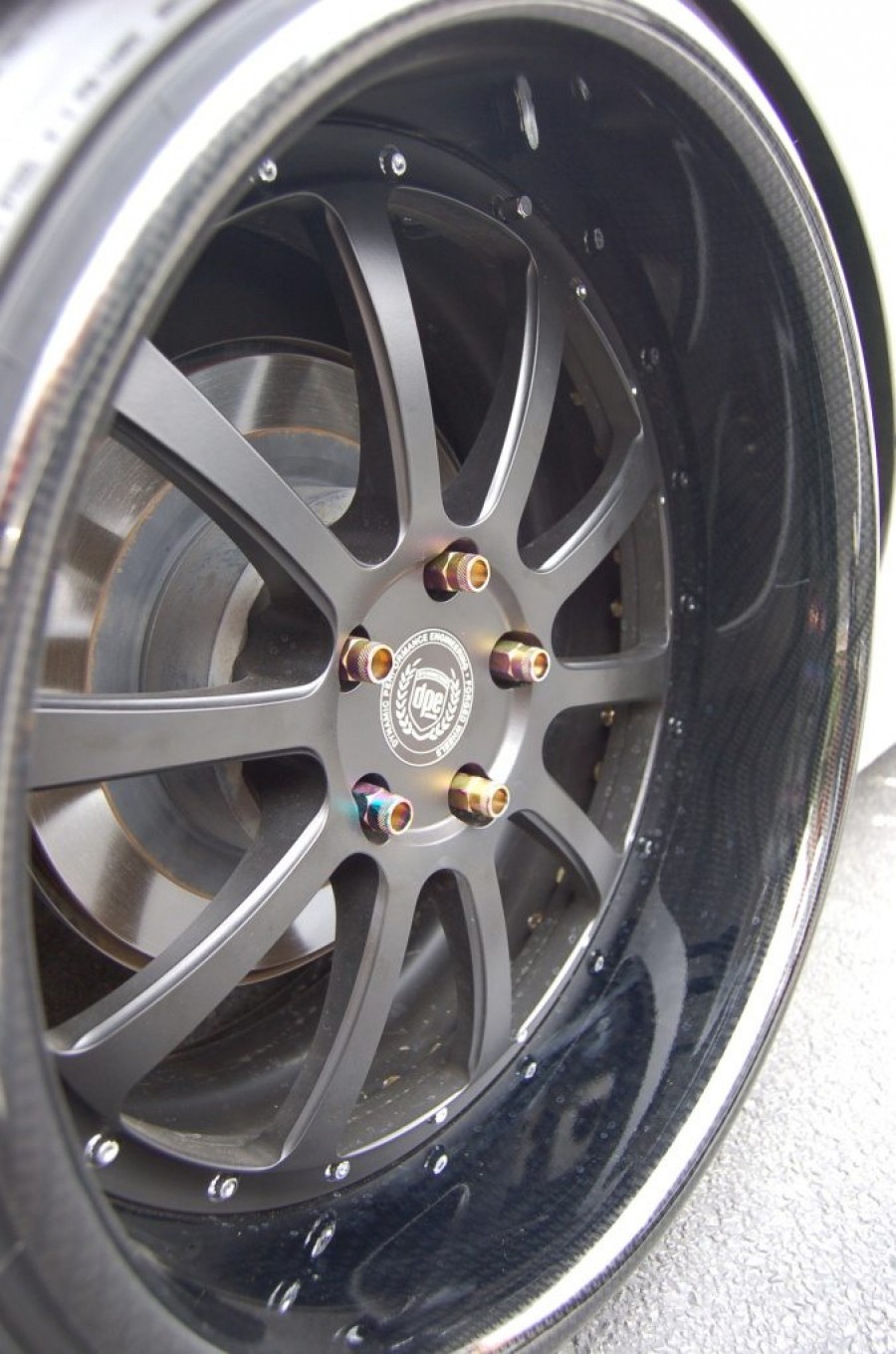 Nissan 350Z roues DPE S10 R19 10J 225/35 11J 245/35