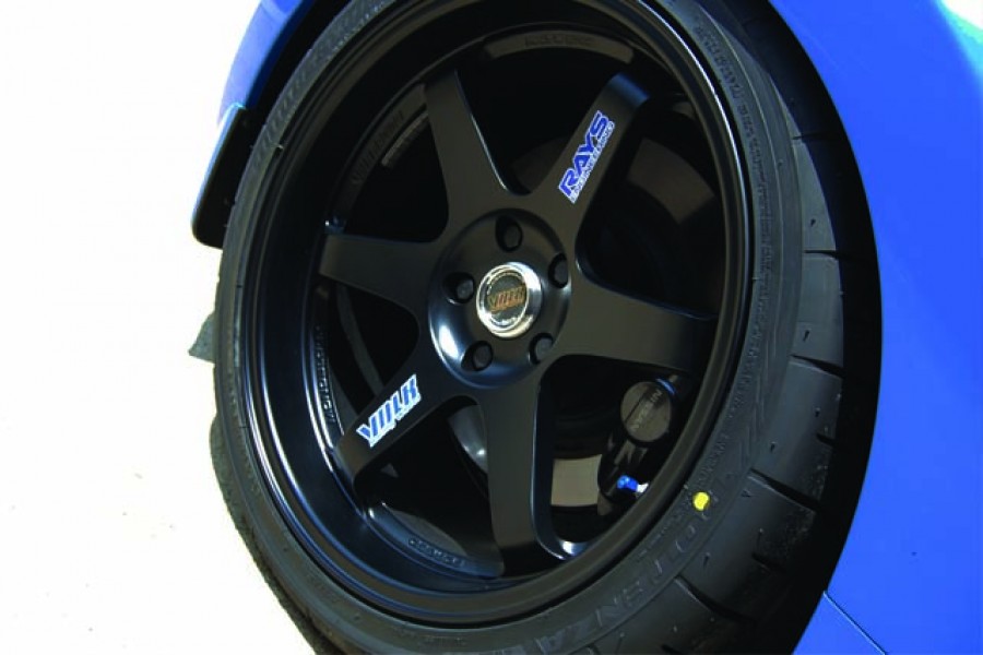 Nissan 370Z roues Rays Volk Racing TE37 R19 9.5J ET22 265/35 10.5J ET12 305/30