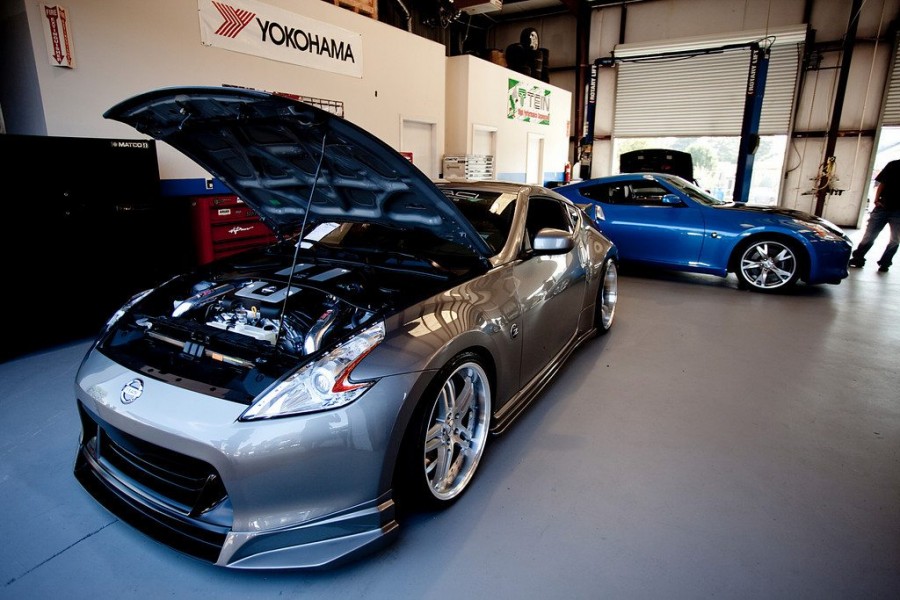 Nissan 370Z roues Venaci Spirit R20 9.5J ET10 255/30 11J ET5 305/25