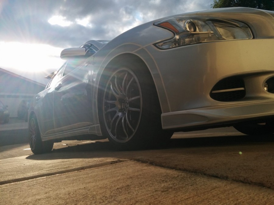 Nissan Maxima A35 roues Enkei GTC01 R19 9.5J ET42 245/40