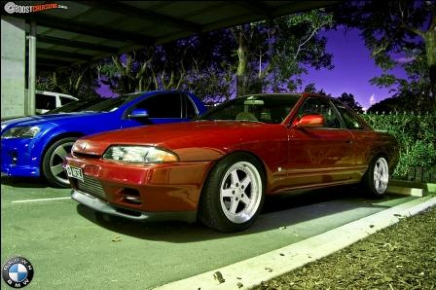 Nissan Skyline R32 диски Work Equip 05 R17 8J ET22 235/45 9J coupe 