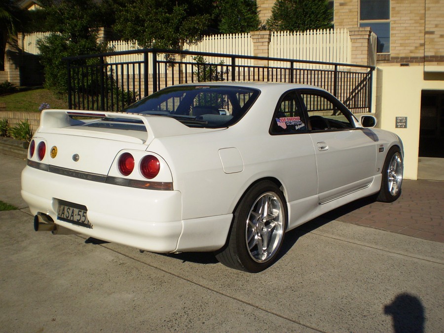 Nissan Skyline R33 диски Blitz BRW Type 03 R18 10J ET22 245/40 coupe 