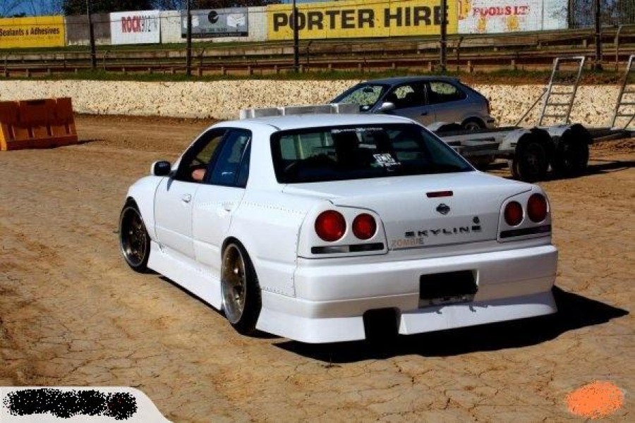 Nissan Skyline R34 диски R18 10.5J ET14 235/40 11.5J 255/35