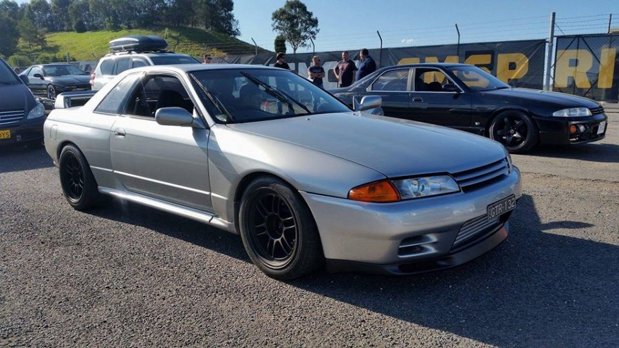 Nissan Skyline R32 диски Enkei RPF1 R17 10J ET18 255/40 GTR 