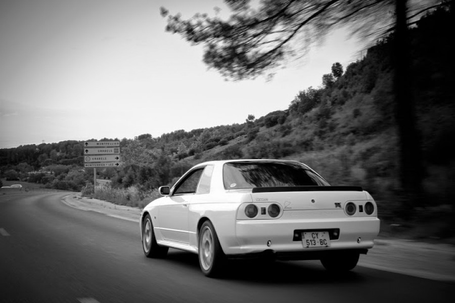 Nissan Skyline R32 диски OEM Nissan Skyline R33 GTR R17 9J ET30 255/40 GTR 