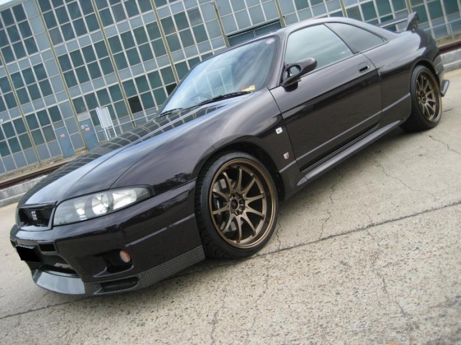 Nissan Skyline R33 диски Rays Volk Racing CE28N R19 10.5J ET22 265/30 GTR 