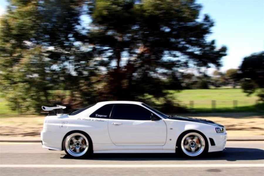 Nissan Skyline R34 диски Work Meister S1 2P R20 10.5J ET6 275/30 ET-7 GTR 