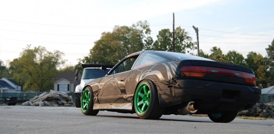 Nissan 180SX/200SX/240SX диски Rays Volk Racing TE37 R18 9.5J ET12 235/40 10.5J ET15 245/40