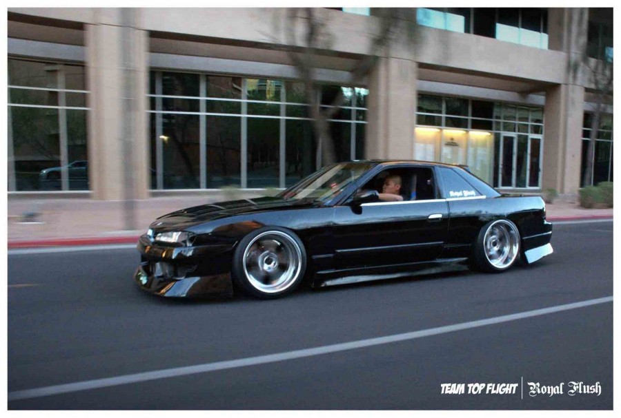 Nissan Silvia S13 диски SSR Vienna Courage R18 10J ET-34 215/35 225/40