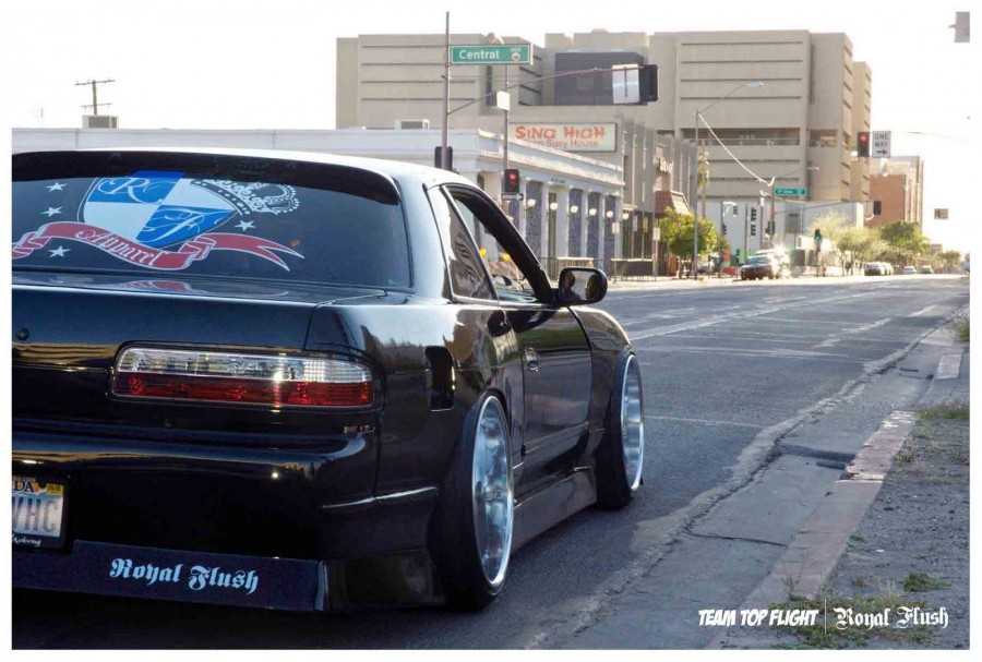 Nissan Silvia S13 диски SSR Vienna Courage R18 10J ET-34 215/35 225/40