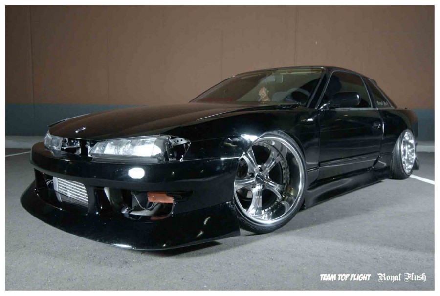 Nissan Silvia S13 диски SSR Vienna Courage R18 10J ET-34 215/35 225/40
