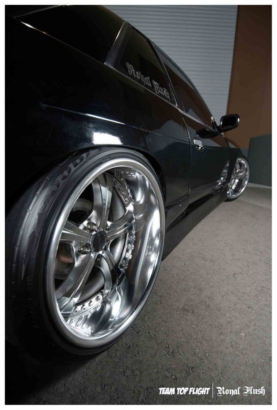 Nissan Silvia S13 диски SSR Vienna Courage R18 10J ET-34 215/35 225/40