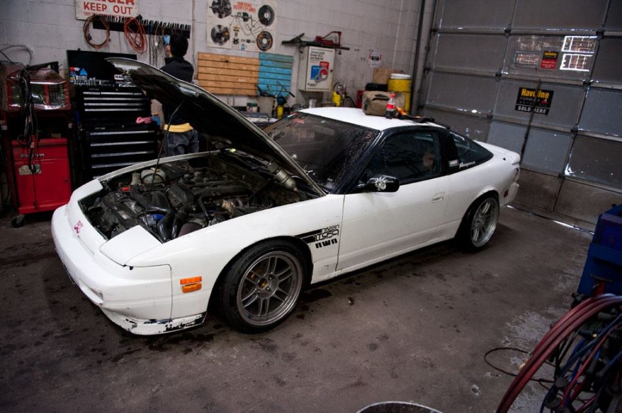 Nissan 180SX/200SX/240SX S13 диски Enkei RPF1 R17 9.5J ET18 255/35 R18 10.5J ET15 265/35