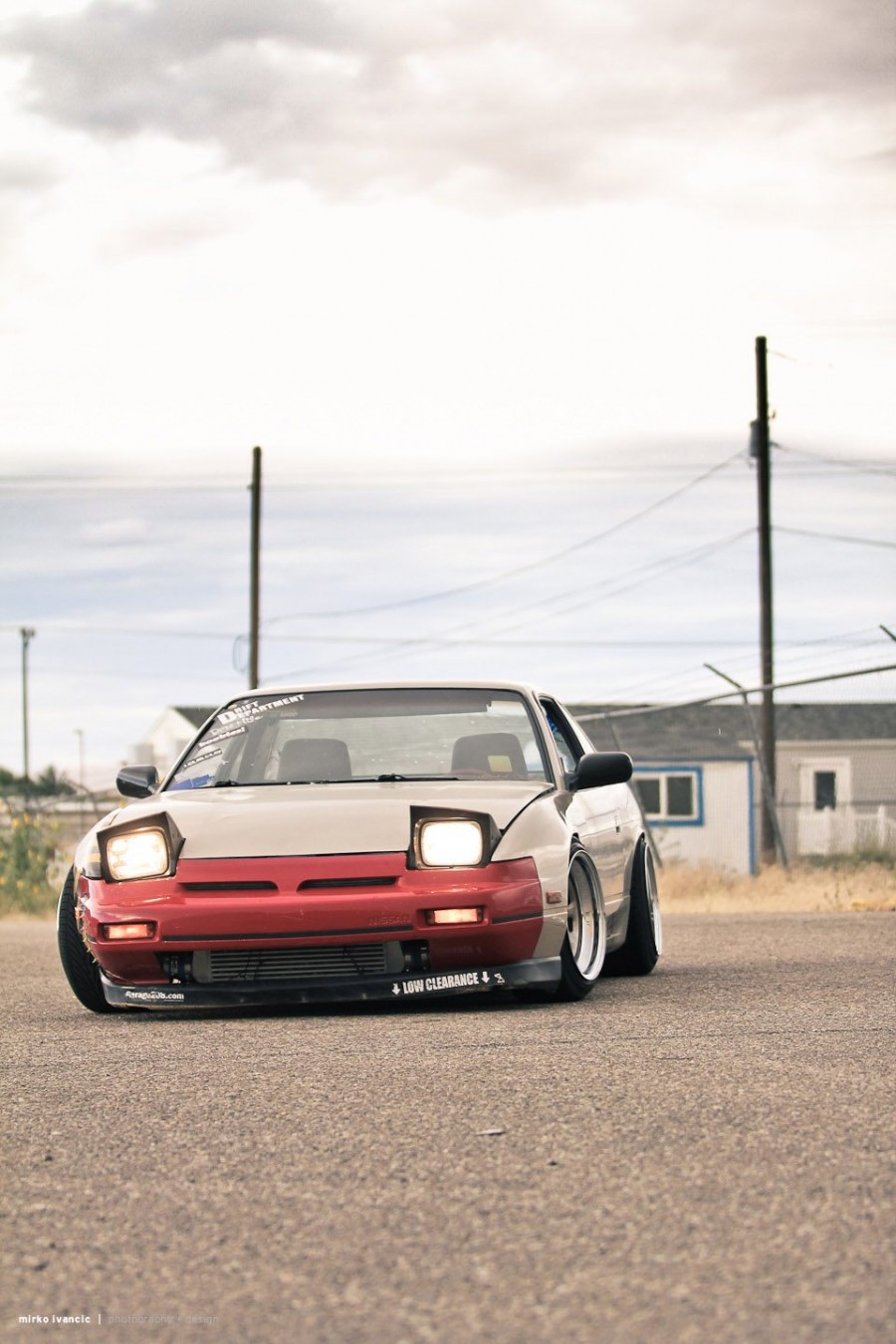 Nissan Silvia S13 диски Diamond Racing Pro Street R16 10J 205/45 ET-12