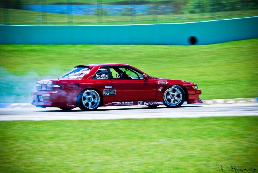 Nissan Silvia S13 диски Work Stitch Evolution R18 10J ET-1 225/40 11J ET29 235/40