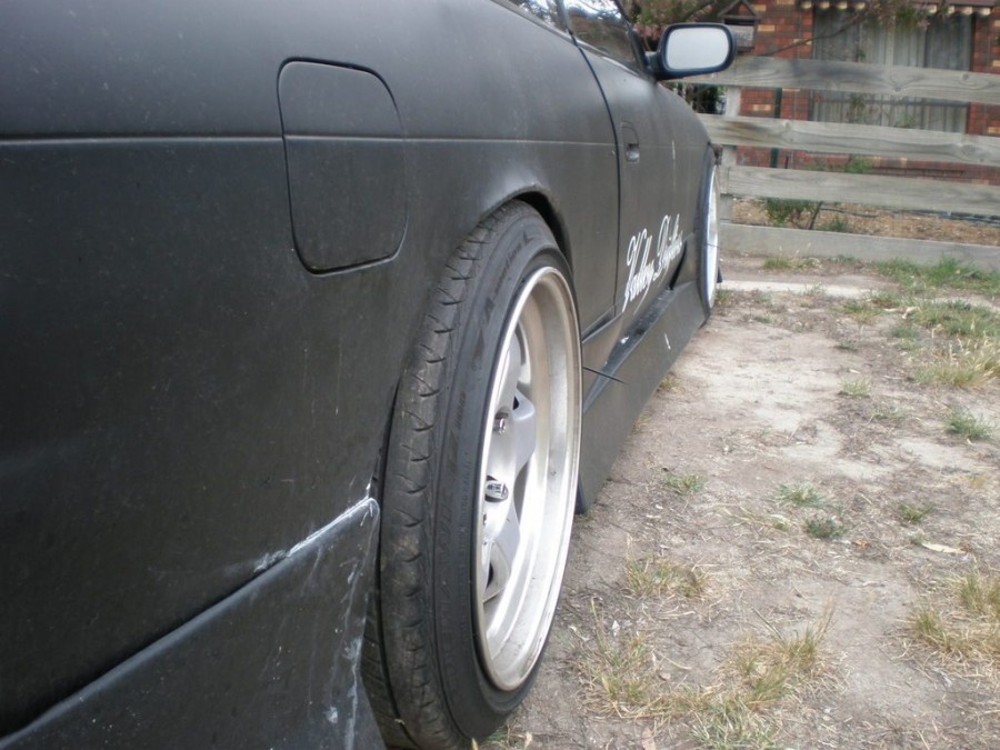 Nissan Silvia S13 диски Rays Volk Racing GT-C Face1 R17 9J ET21 215/45 Work Meister S1 2P ET35