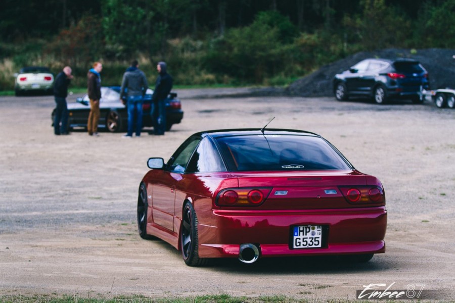 Nissan 180SX/200SX/240SX S13 диски Rota GTR R18 9.5J ET20 245/35