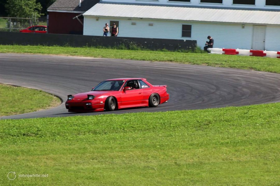 Nissan Silvia S13 диски AME F Zero 1 R15 8.5J ET-6 205/50