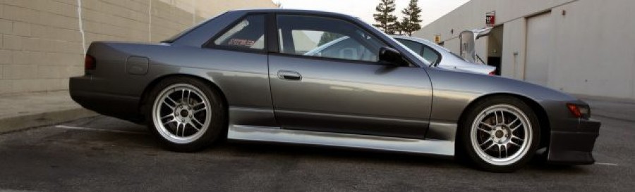 Nissan Silvia S13 диски Enkei RPF1 R17 8J ET35 235/40 9.5J ET38 255/40