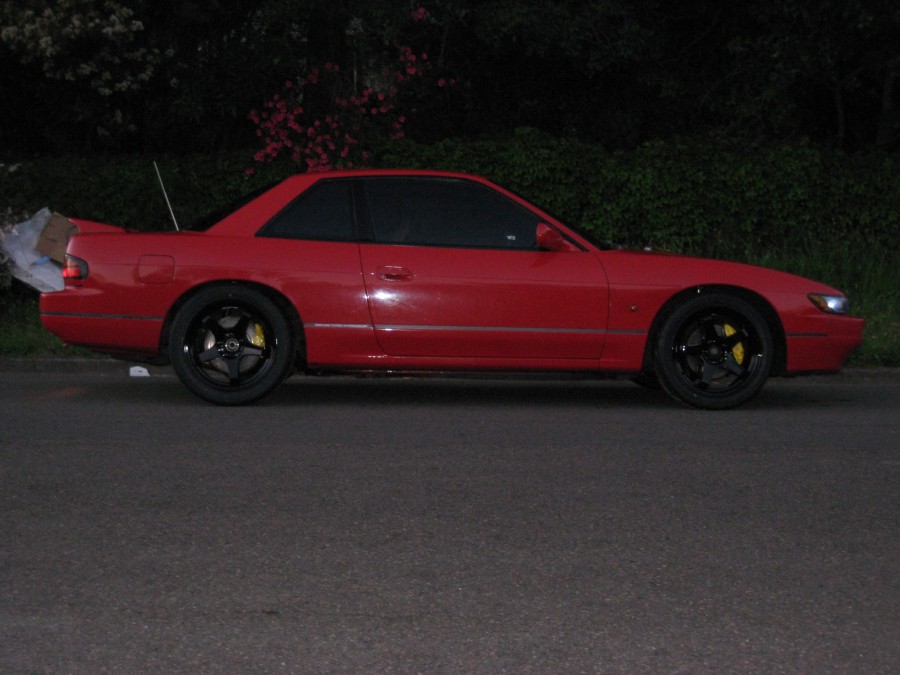 Nissan Silvia S13 диски Koya Drift-tek R17 8J ET34 235/40 9J ET35 255/40