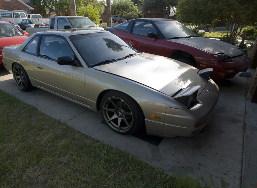 Nissan Silvia S13 диски R17 9.5J ET15 235/40 R18
