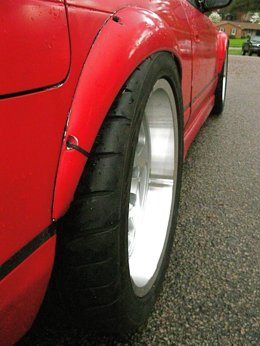Nissan Silvia S13 диски American muscle SC Style R17 10J ET14 295/35 ET20