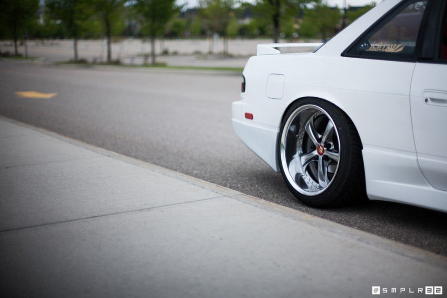 Nissan Silvia S13 диски Work VS-KF R18 9.5J ET11 225/40 11J ET20 265/35
