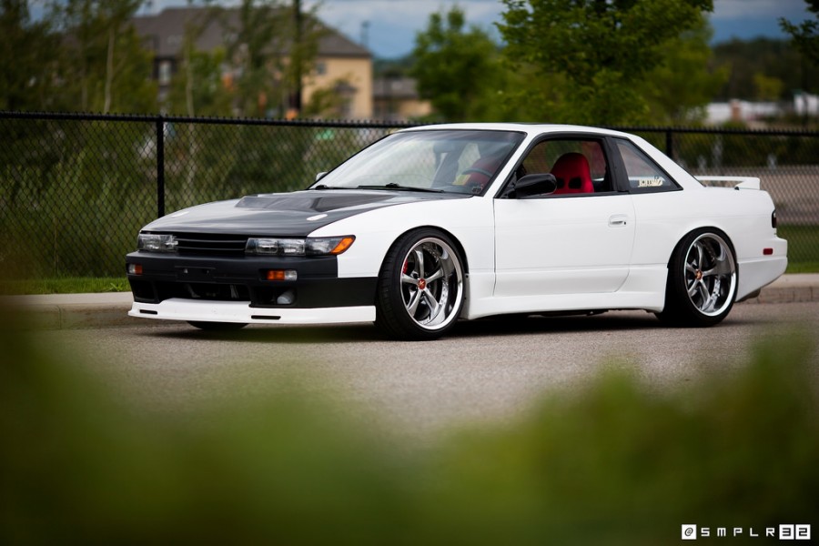Nissan Silvia S13 диски Work VS-KF R18 9.5J ET11 225/40 11J ET20 265/35