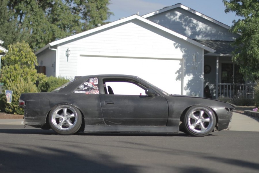 Nissan Silvia S13 диски Work VS-KF R17 10.5J ET-14 215/40 225/45