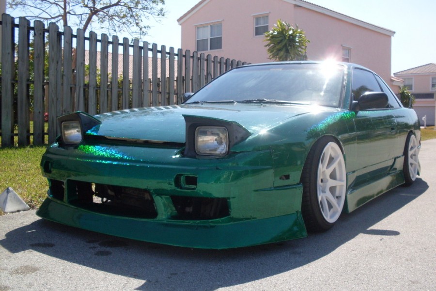 Nissan Silvia S13 диски MB Battle R17 9.5J ET15 215/40