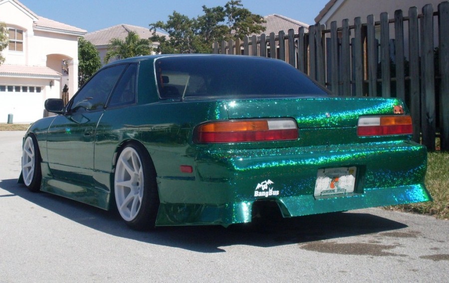Nissan Silvia S13 диски MB Battle R17 9.5J ET15 215/40