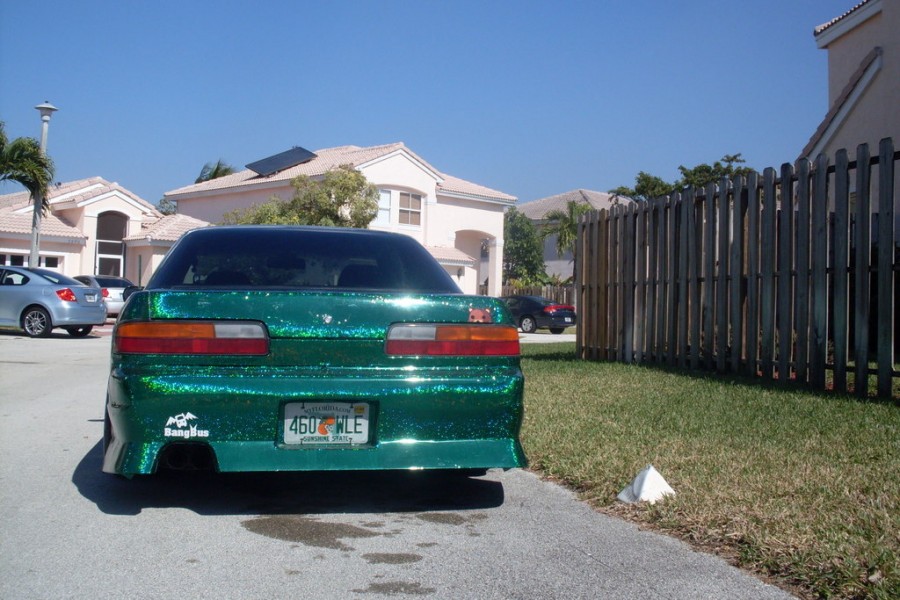 Nissan Silvia S13 диски MB Battle R17 9.5J ET15 215/40