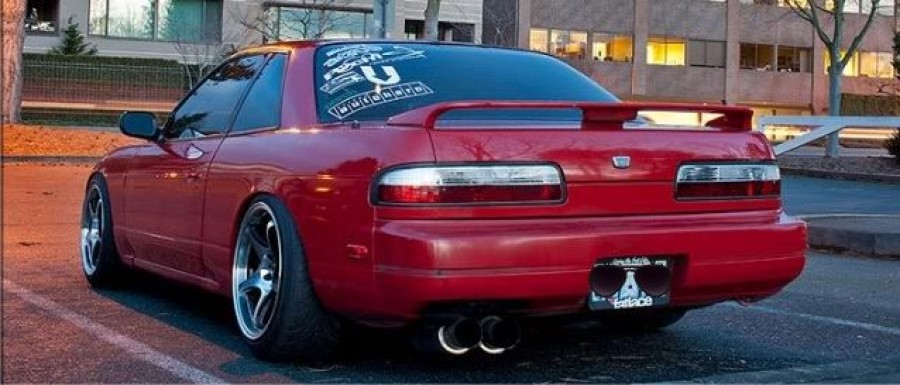 Nissan Silvia S13 диски 5Zigen FN01R-C R17 9J ET15 225/40 10J ET12