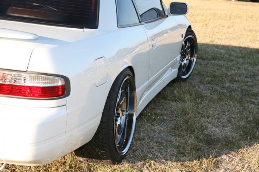 Nissan Silvia S13 диски Work Emotion XD9 R17 9.5J ET9 215/45 R18 10J ET18 235/40